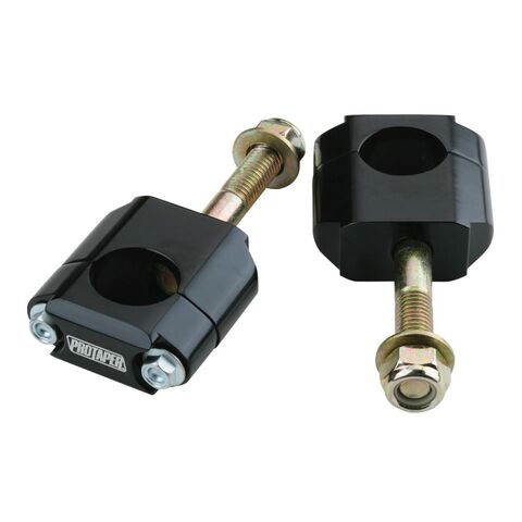 Pro Taper Universal Oversized Rubber Mount Kit 1 1/8" Black / 4mm Offset [Open Box]