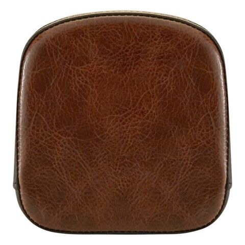 Saddlemen Renegade Lariat Sissy Bar Backrest Pad Brown / 7.5" X 7.5" [Previously Installed]