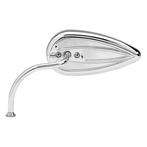Arlen Ness Teardrop Mirrors Left / Chrome [Open Box]