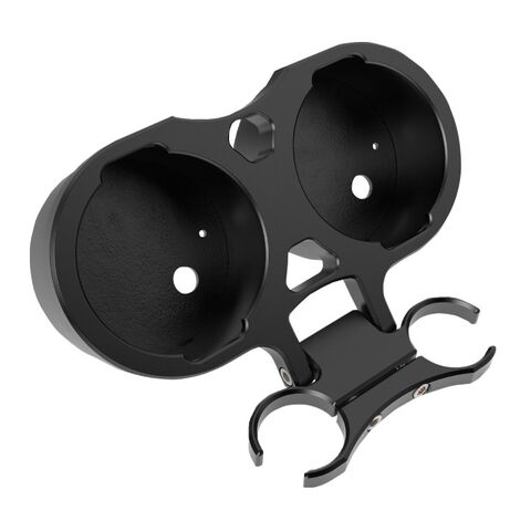 LA Choppers T-Bar Dual Gauge Mount 1" Clamp / Black [Open Box]