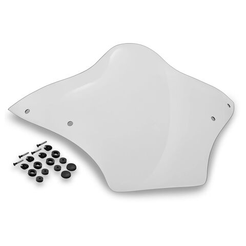 Memphis Shades BRL Race Bubble Windshield For Harley FLTR 2015-2024 Clear [Open Box]