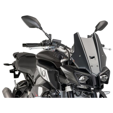 Puig Touring Windscreen Yamaha FZ-10 / MT-10 2016-2021 Carbon Look / Touring [Open Box]