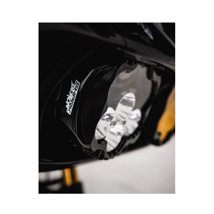 Custom Dynamics Shark Demon Headlight / Fog Lamp For Harley Road Glide 2015-2025 [Previously Installed]
