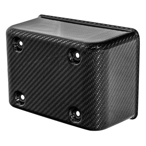 Saddlemen Carbon Fiber Fuse Block Cover For Harley Dyna 1999-2003