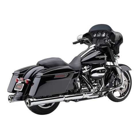 Cobra 4" NH Slip-On Mufflers For Harley Touring 2017-2026 Chrome [Open Box]