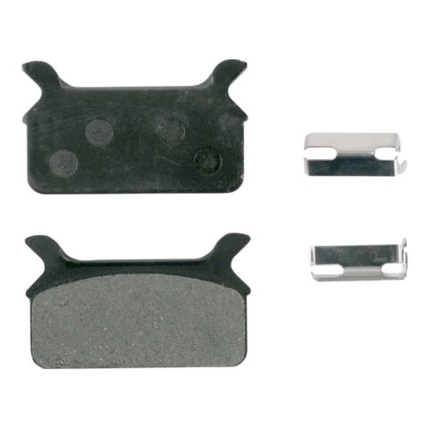 Lyndall Brakes Z-Plus Carbon / Aramid Rear Brake Pads For Harley Touring 1986-1999