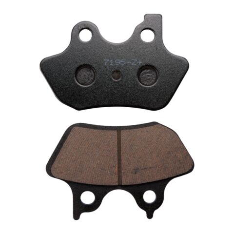 Lyndall Brakes Z-Plus Carbon / Aramid Front / Rear Brake Pads For Harley 2000-2007
