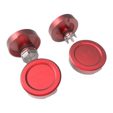 Figurati Designs Performance Front Axle Nut Covers For Harley Touring 2023-2026