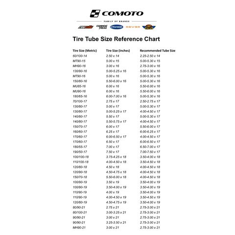 Michelin Street Motorcycle Tubes TR-87 / 120/90-16 | 4.00/4.60-16 | MR90-16 [Open Box]