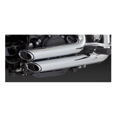 Vance & Hines PCX Shortshots Staggered Exhaust For Harley Dyna 2012-2017 Chrome [Open Box]