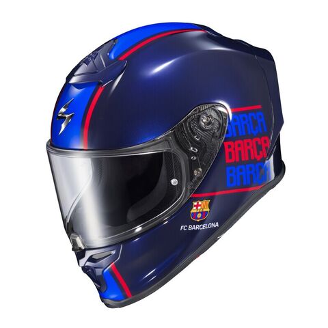 Scorpion EXO-R1 Air FC Barcelona Helmet Blue/Red / LG [Open Box]
