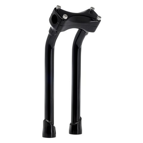 Biltwell Murdock Pullback Risers For Harley 12" / Black [Previously Installed]