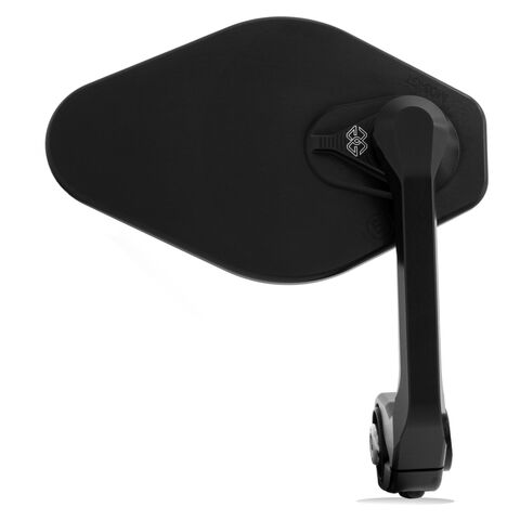 Gilles Tooling Stratos Bar End Mirror Aprilia / BMW / Kawasaki / Triumph / Vespa / Yamaha Matte Black [Open Box]