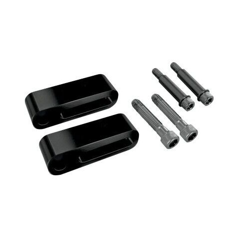 Pingel Passenger Floorboard Extenders For Harley Touring 2010-2025 Black [Open Box]