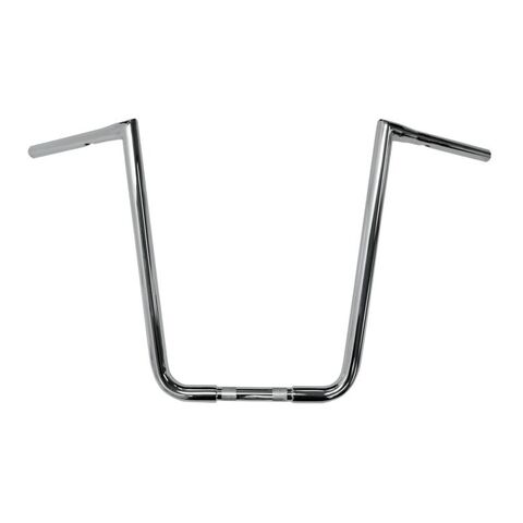 LA Choppers 1 1/4" Big Twin Peaks Handlebars For Harley 19" Rise / Chrome [Open Box]