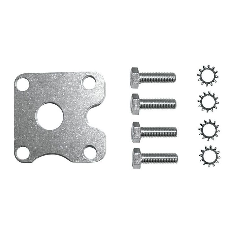 LA Choppers Kickstand Wedge Angle Plate For Harley Big Twin 1936-1999 Raw [Open Box]