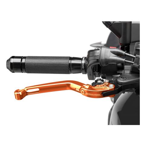 Puig Foldable Brake Lever 2.0 Orange/Black [Open Box]