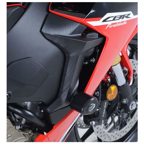 R&G Racing Aero Frame Sliders Honda CBR1000RR 2008-2025 Black / 2017+ No Cut Kit [Open Box]