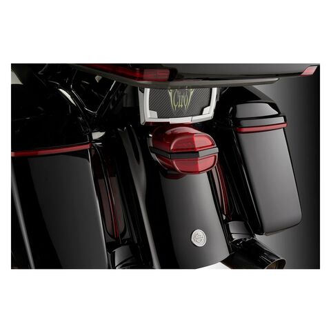 Ciro Armor Taillight With LightStrike For Harley 1999-2026 Red / With License Plate Light [Previously Installed]