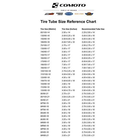 Drag Specialties HD Inner Tubes For Harley 150/80-16 | 6.00-16 | MU90-16 / Center Metal Valve (8mm) [Open Box]