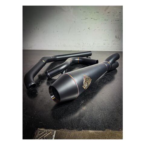 SP Concepts Lane Splitter 2-Into-1 Exhaust For Harley Dyna 1999-2005