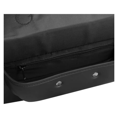 HogWorkz Triple Pocket Windshield Fairing Pouch For Harley Touring 2014-2025 [Previously Installed]