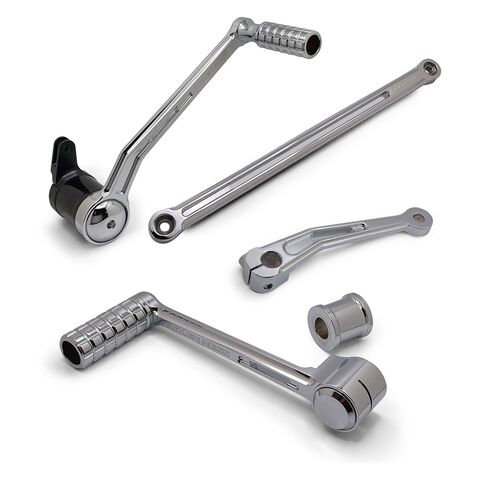 Arlen Ness Speedliner II Foot Control Kit For Harley Touring 2014-2026 Toe Shift / Chrome [Previously Installed]