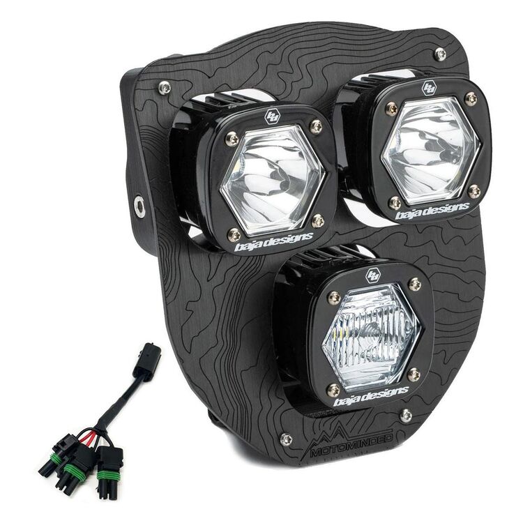 Baja Designs Triple S1 Hydra Led Headlight Kit Husqvarna FE350S / FE501S 2024-2025