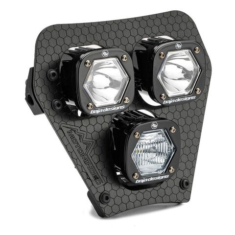 Baja Designs Triple S1 Hydra Led Headlight Kit KTM 300cc-450cc 2024-2026