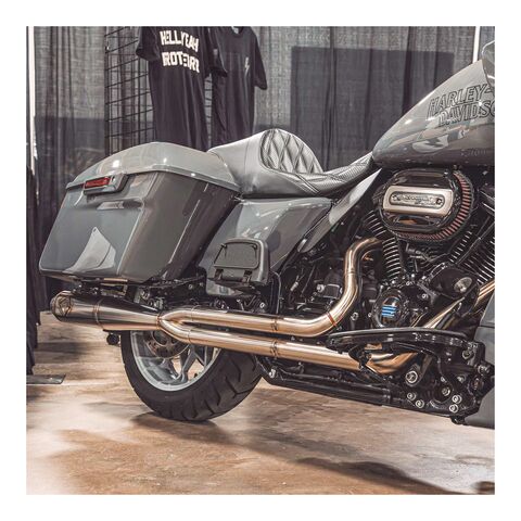 SP Concepts Full Length Turnpike 2-Into-1 Exhaust For Harley Touring 2017-2026