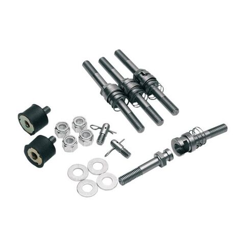 Cycle Visions Barebacks Saddlebag Quick Release Kit For Harley Softail 2003-2017 w/o OEM Detachable S... [Open Box]