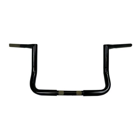 LA Choppers 1-1/4" Twin Peaks Bagger Handlebars For Harley Touring 2008-2025 10" Rise / Black [Blemished - Very Good]