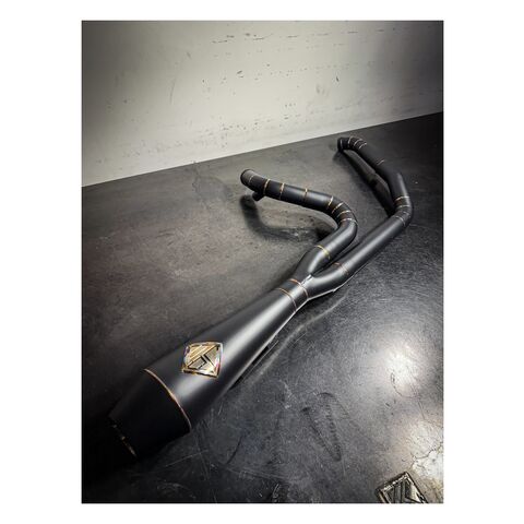 SP Concepts Big Bore 2-Into-1 Exhaust For Harley Softail 2018-2024