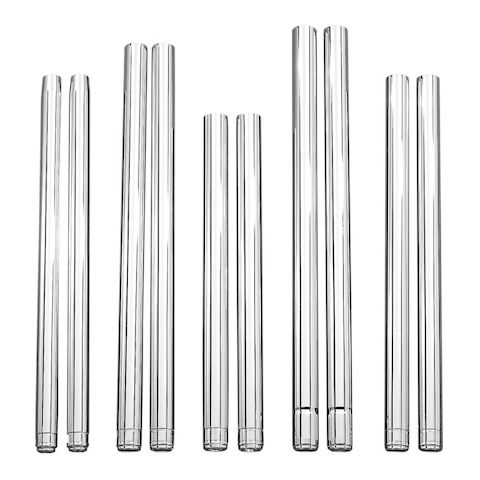 Custom Cycle Engineering Ultra Chrome 39mm Fork Tubes For Harley 1987-2007