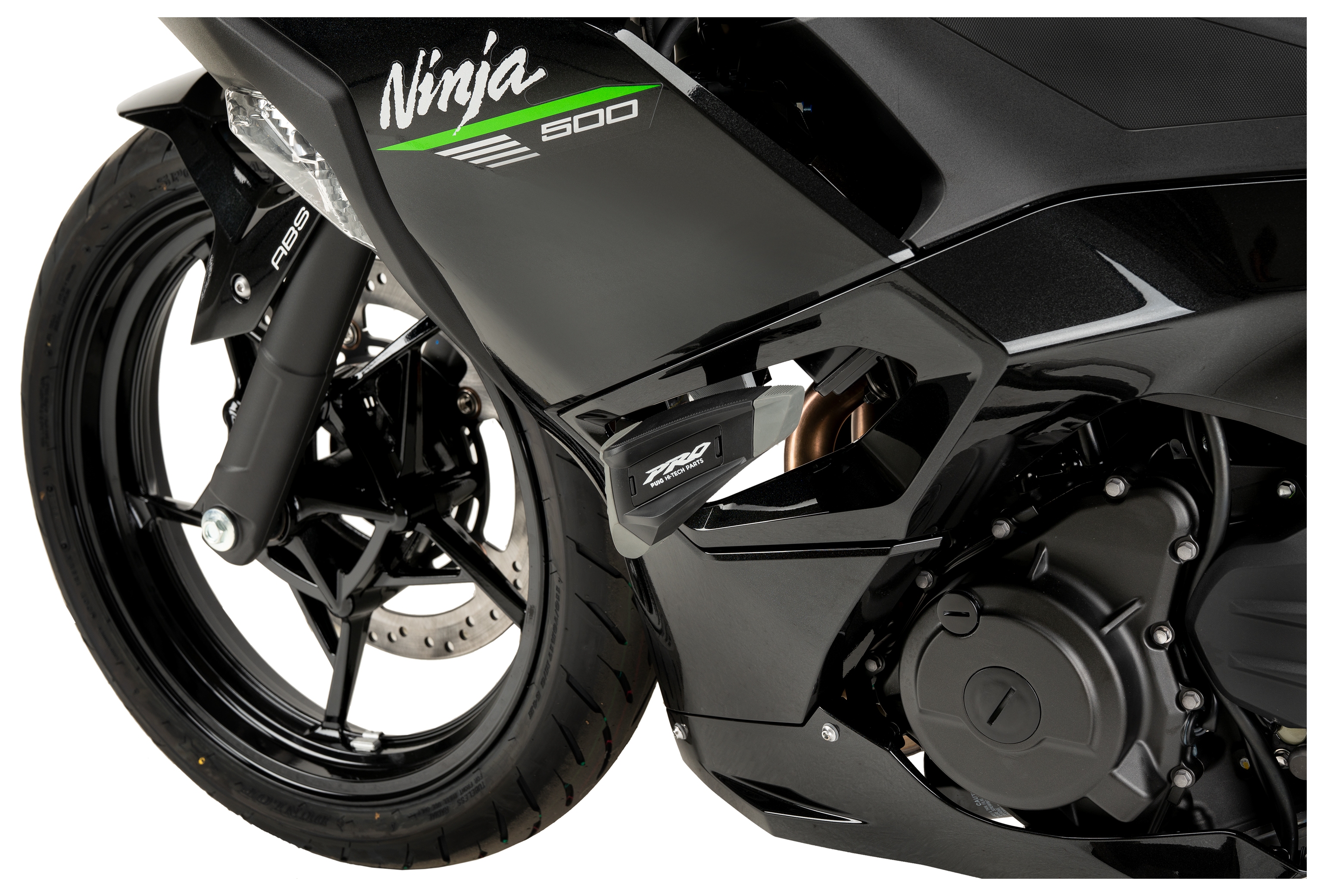 Puig Pro 2.0 Frame Sliders Kawasaki Ninja 500 2024-2026 - Cycle Gear
