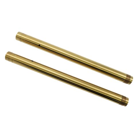 Custom Cycle Engineering Gold TNC 43mm Fork Tubes For Harley 2009-2021