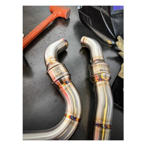 SP Concepts Big Bore Pro Flo 2-Into-1 Exhaust For Harley Touring 2017-2026