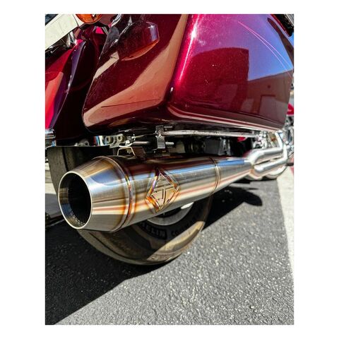 SP Concepts Full Length Turnpike 2-Into-1 Exhaust For Harley Touring 1996-2016