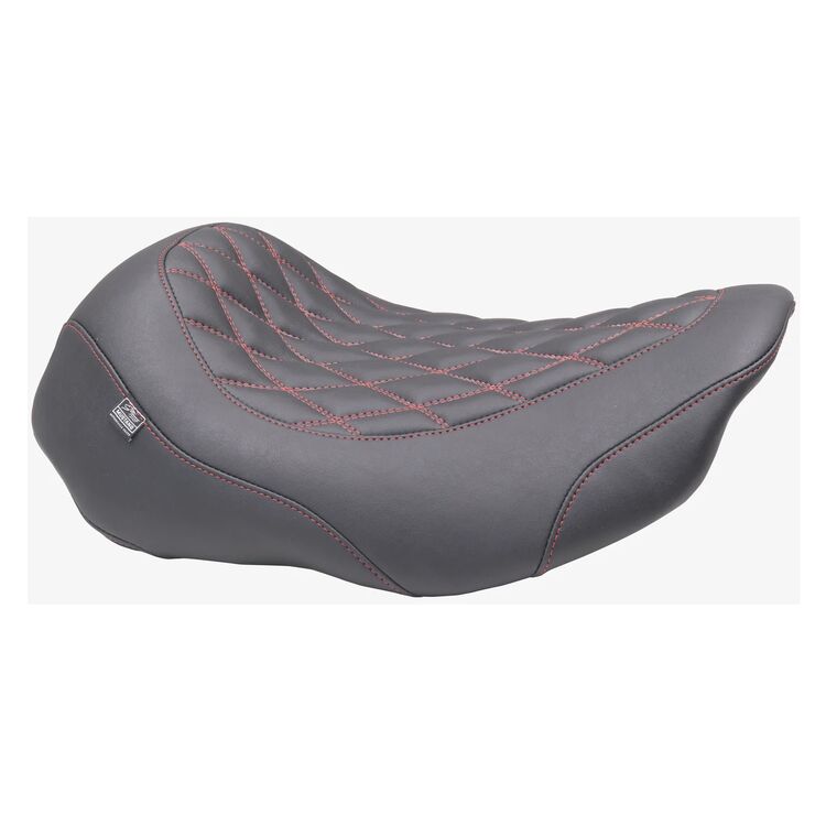 Black w/ Dark Cherry Stitch