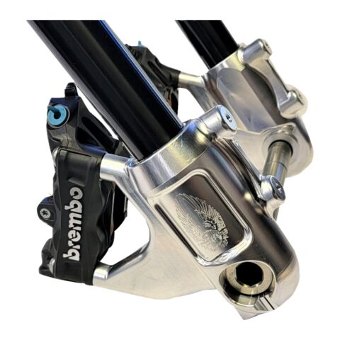 Custom Cycle Engineering Radial Brake Caliper Brackets For Harley FXLRS/ST 2020-2025