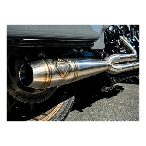 SP Concepts Mid Length Elsinore Pro Flo 2-Into-1 Exhaust For Harley Touring 2017-2026