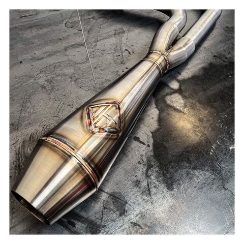 SP Concepts Big Bore Pro Flo 2-Into-1 Exhaust For Harley