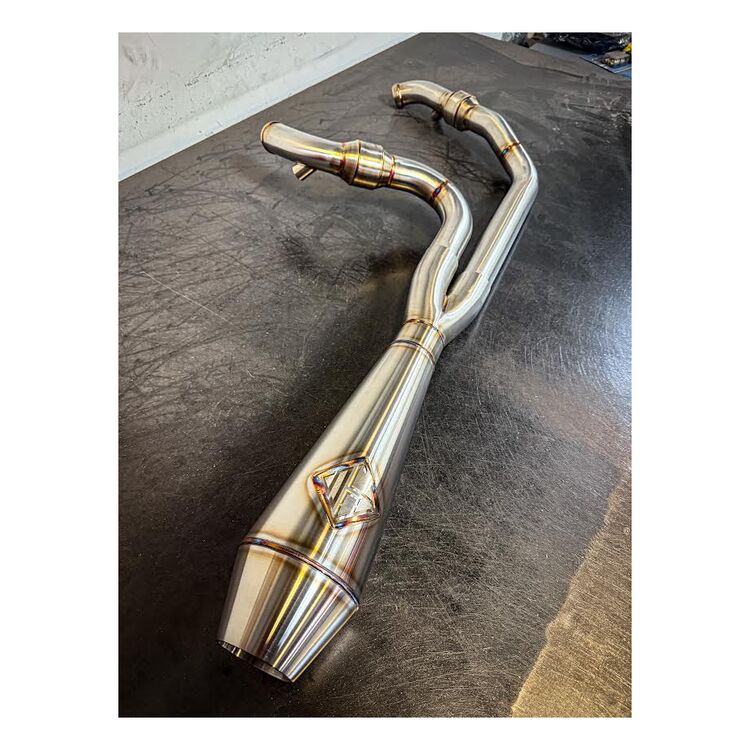 SP Concepts Big Bore Pro Flo 2-Into-1 Exhaust For Harley Touring 2017-2025