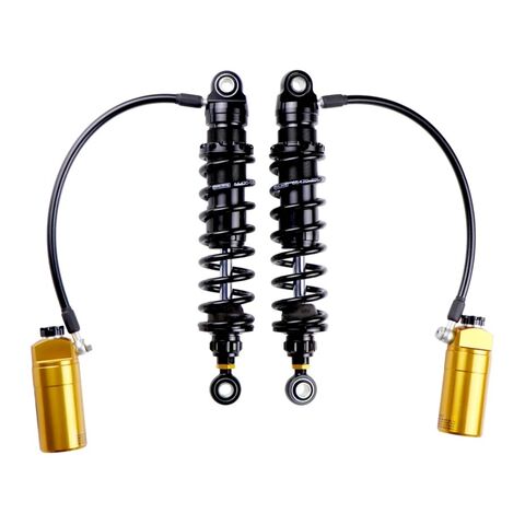Ohlins STX Pro Reservoir Shocks For Harley Touring 2014-2026 12" Heavy Duty Spring / Blackline [Open Box]