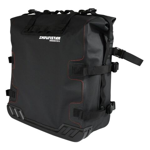 Enduristan Monsoon Evo Saddlebag Black / 34L [Open Box]