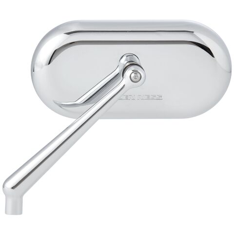 Arlen Ness Forged Oval Mirror Right Side / Chrome [Open Box]
