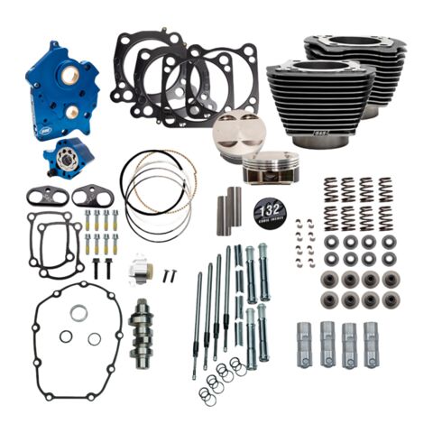 S&S Cycle 132" Power Pack For Harley Milwaukee-Eight 2017-2026