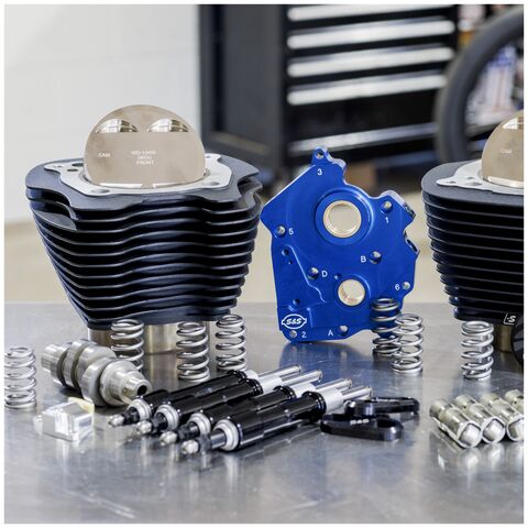 S&S Cycle 129" Power Pack For Harley With 107" Milwaukee-Eight 2017-2023