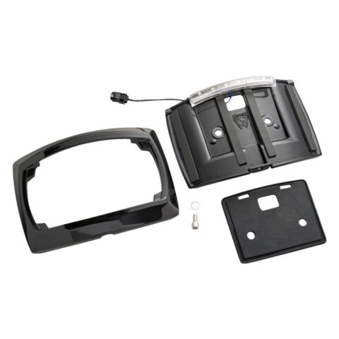 Ciro Curved LED License Plate Frame For Harley FLHX / FLTRX 2023-2026