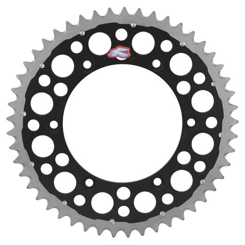 Renthal Twinring Rear Sprocket Kawasaki / Suzuki 125cc-450cc 1985-2026 49T / Black [Previously Installed]